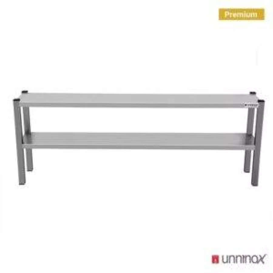 Überregal 2 Ebenen 1000x300xH650mm – platzsparend & stabil