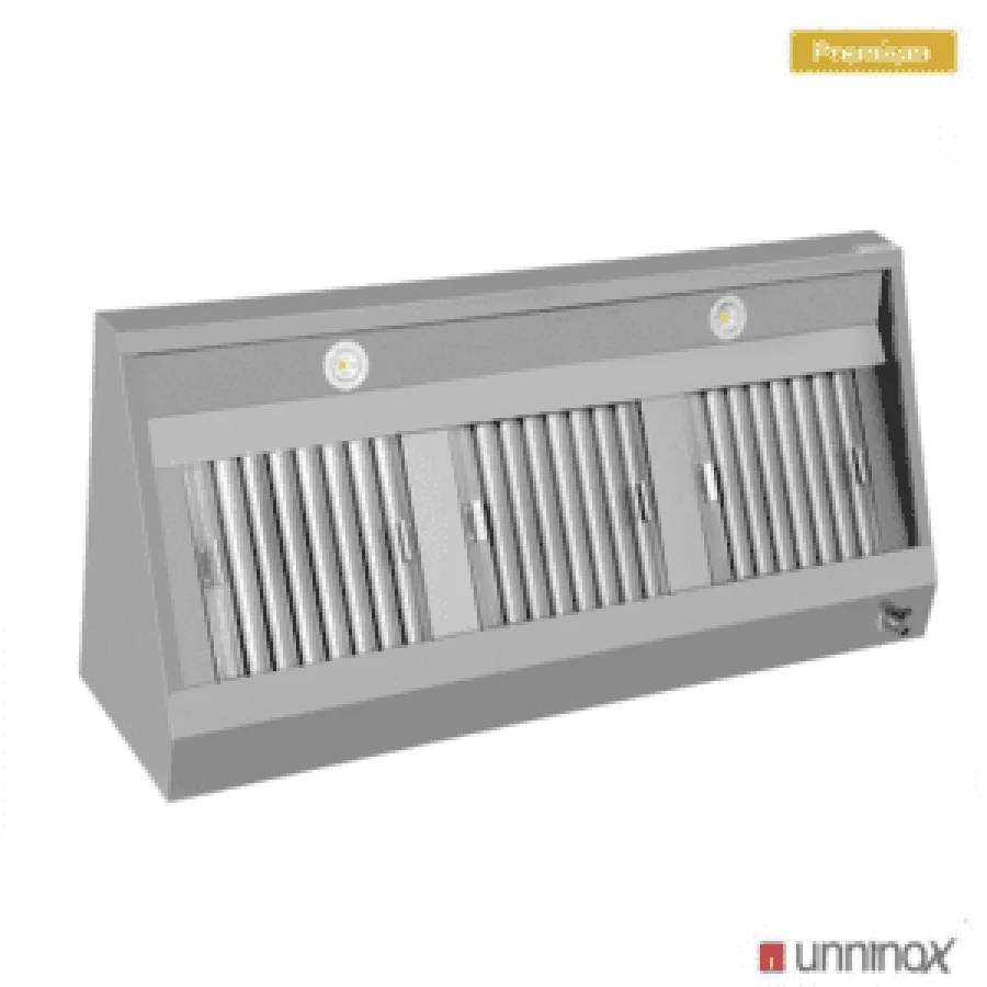 Dunstabzugshaube B1600xD700xH400 Unterbau 1600 mm