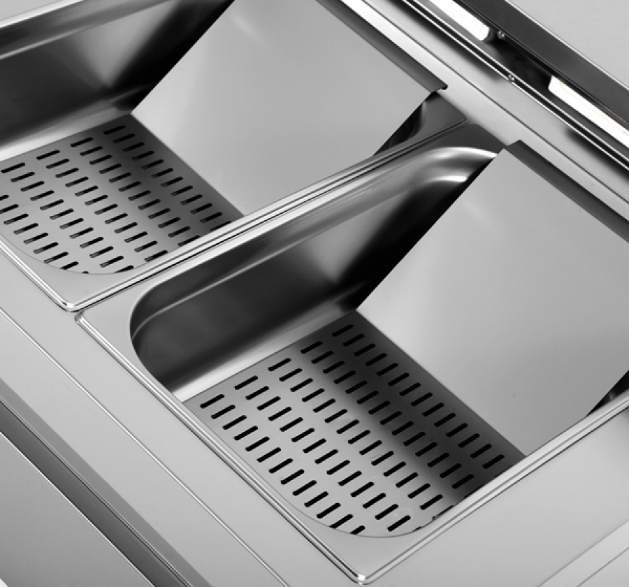 Chipswärmer 700 E70PD20B – 2 kW, 800x700x350 mm, Gastronomie