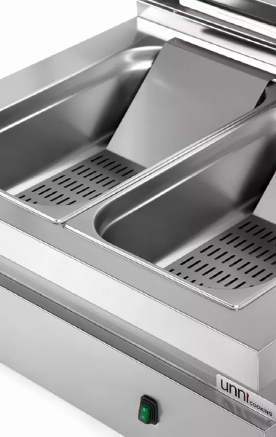 Chipswärmer 700 – 2 kW, 800x700x350 mm, Gastronomie