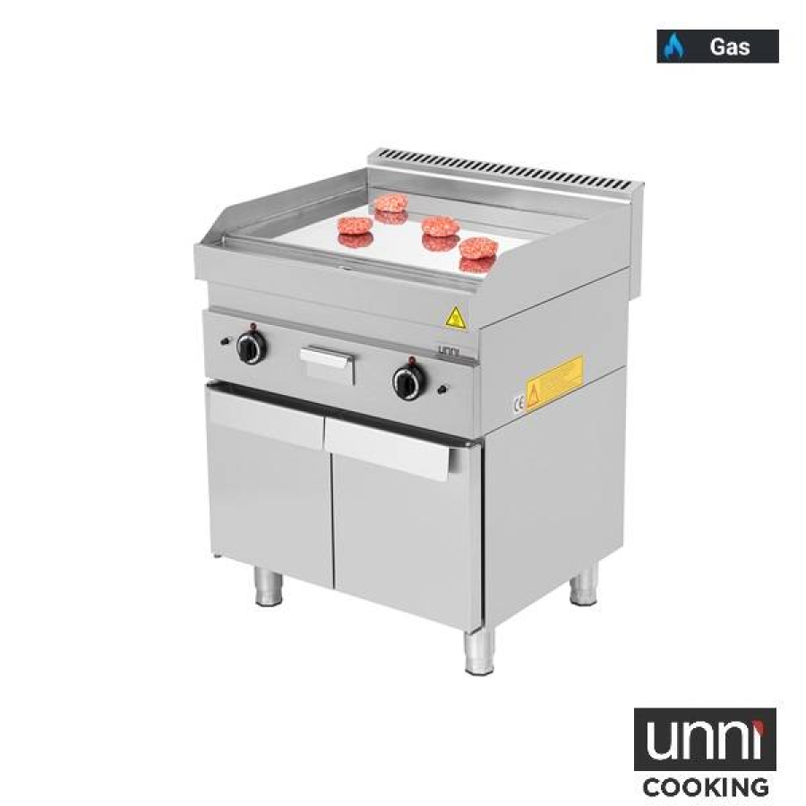Unninox Gas-Grillplatte G65GP20B+C