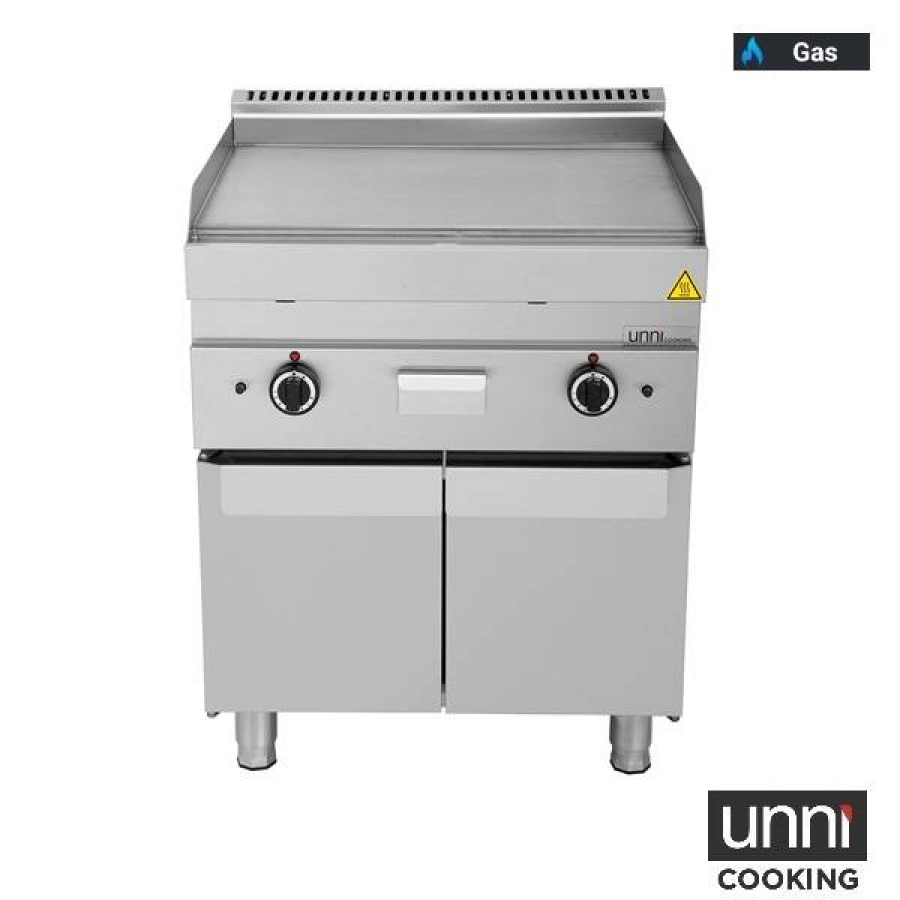 Unninox Gas-Grillplatte G65GP20B+S
