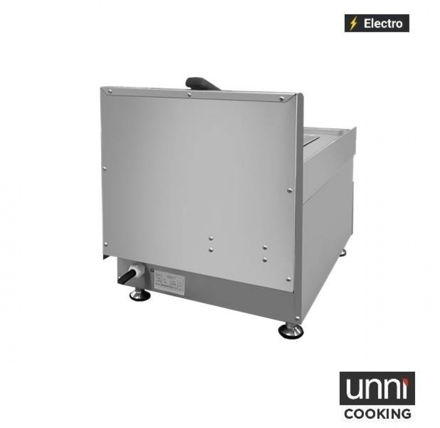Elektrofriteuse UnniCooking 1x10L met koudezone en afvoerslang