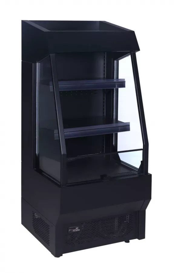 IMPULSKÜHLER 165 L Schwarz – Getränke-Kühler mit Umluft & LED IMPULSKÜHLER 165 L Schwarz – Getränke-Kühler mit Umluft & LED
