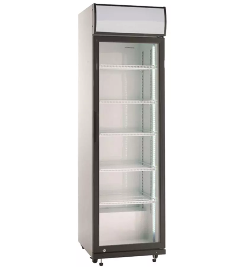 Getränkekühlschrank 1 Glastür | 394 Ltr | B578xT605xH1990 mm Getränkekühlschrank 1 Glastür | 394 Ltr | B578xT605xH1990 mm