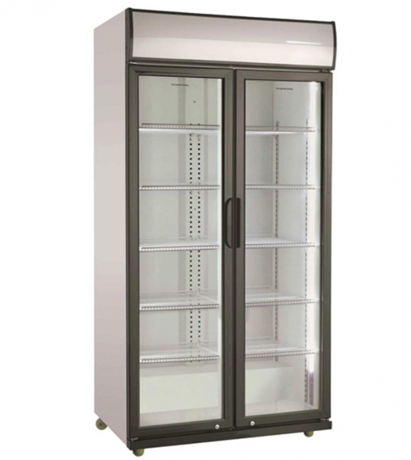 Getränkekühlschrank 2 Glastüren | 590 Ltr | B870xT605xH1981 mm Getränkekühlschrank 2 Glastüren | 590 Ltr | B870xT605xH1981 mm