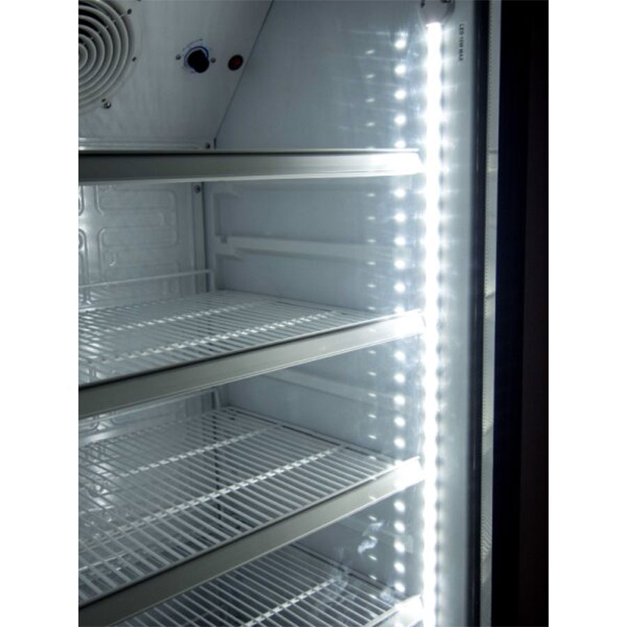 GTK 310 Getränkekühlschrank weiß mit 1 Glastür | 310 Liter