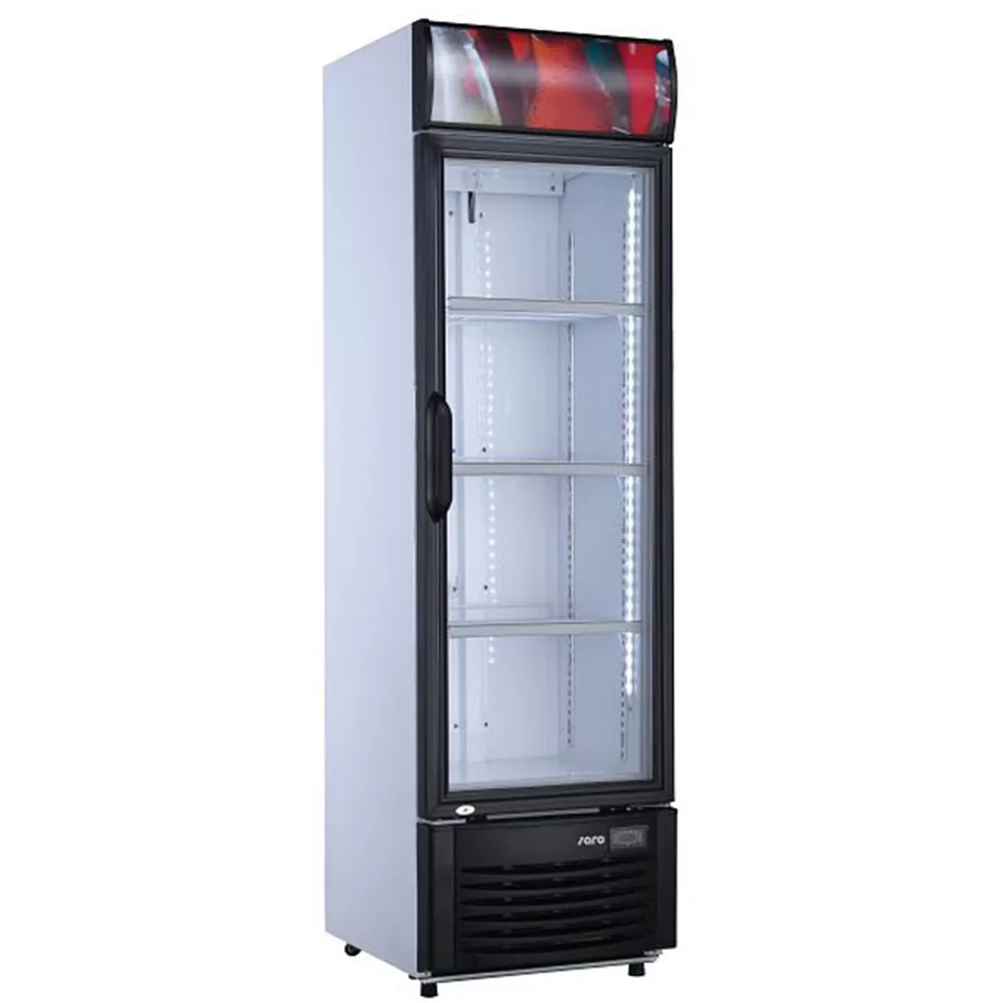 Saro Getränkekühlschrank mit Werbetafel GTK 282 M | 282 Liter