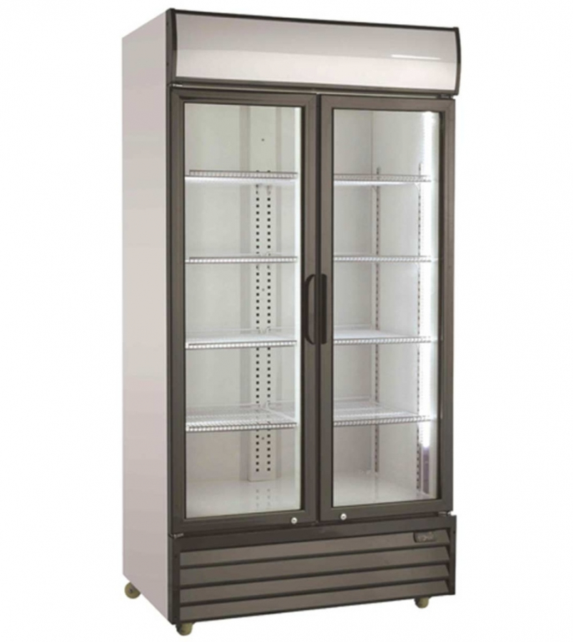 Getränkekühlschrank 2 Glastüren | 800 Ltr | B1000xT720xH2019 mm Getränkekühlschrank 2 Glastüren | 800 Ltr | B1000xT720xH2019 mm