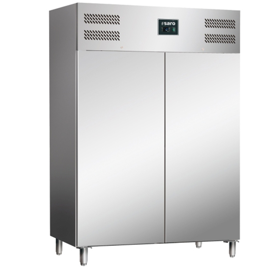 Commerciële koelkast 2-deurs 2/1 GN | Energie-efficiëntieklasse C