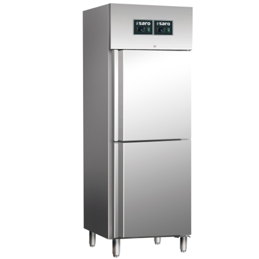 Gewerbekühlschrank Kühl-Gefrierkomb. 2 x 129 Liter