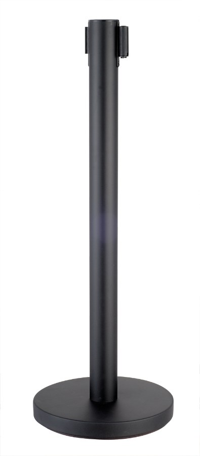 Absperrpfosten Schwarz Set/2 | Combisteel 7522.0010