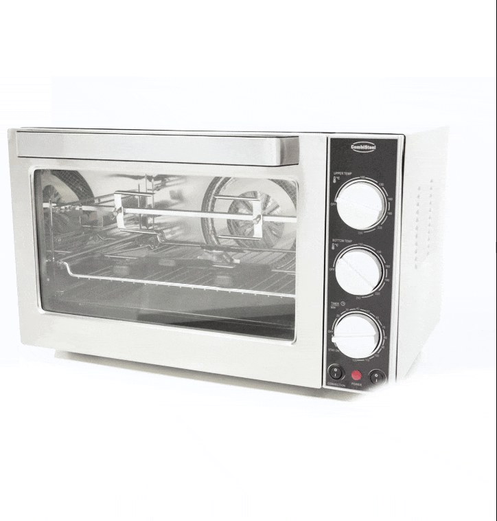 Elek. Convectieoven met Rotisserie Functie | Combisteel 7543.0025