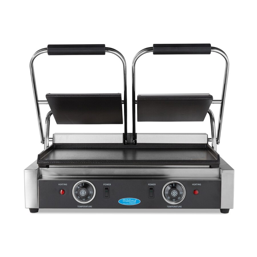 Maxima Kontaktgrill · Glatte · Doppelgrillplatte · 2 x 22 cm · 09300437