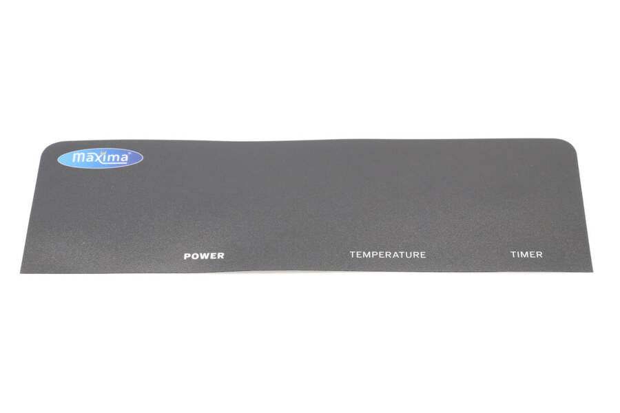 Maxima CONTROL PANEL STICKER – Q 09374413