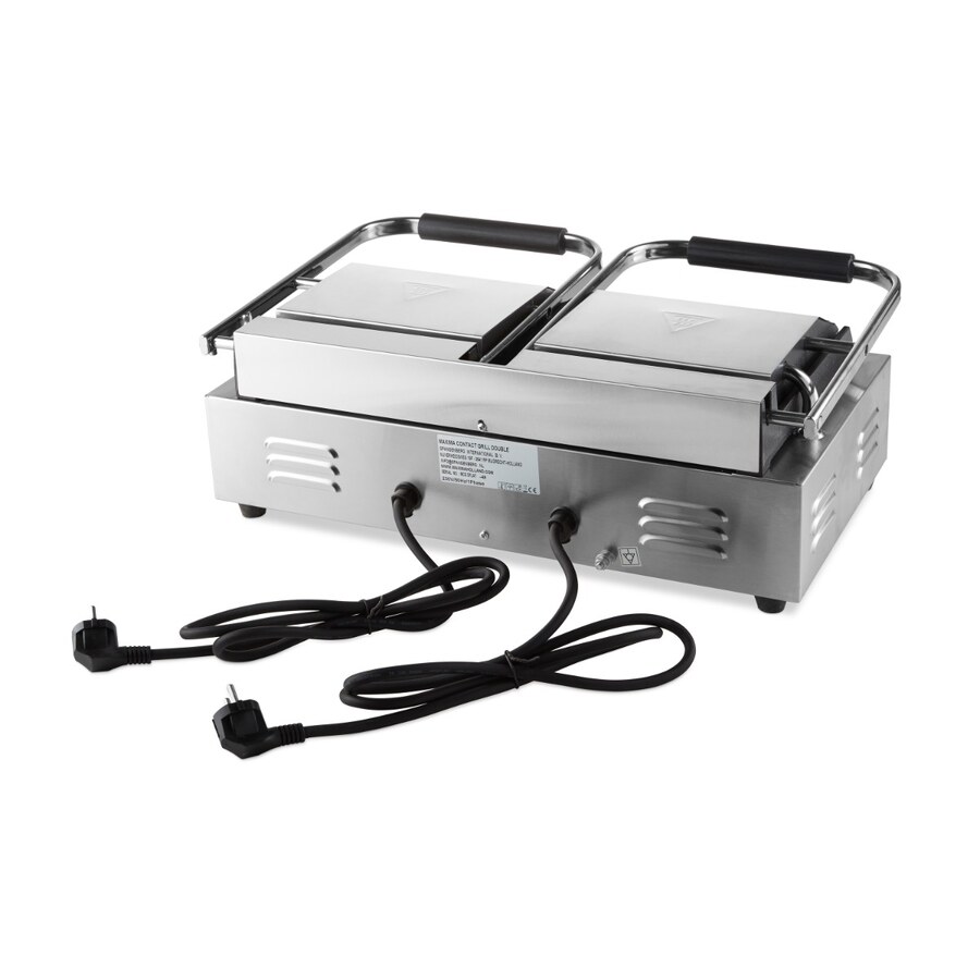 Maxima Kontaktgrill · Glatte · Doppelgrillplatte · 2 x 22 cm · 09300437
