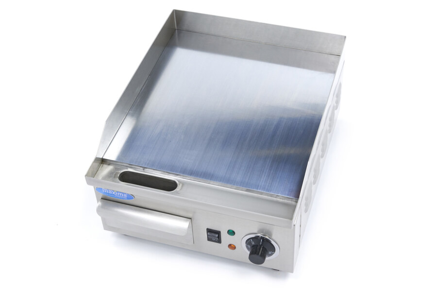 Maxima Grillplatte · Glatte Chrom · 36 cm · inkl. Tropfschale · 09365162