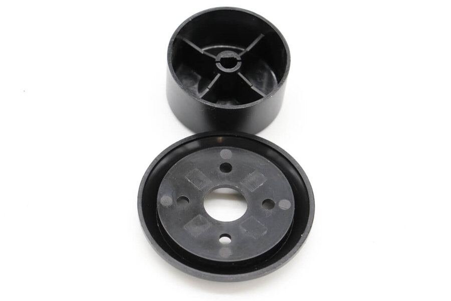 Maxima WAFFLE – Temperatur Drehknopf mit Skala Ring 300°C (Schwarz) · 09374342