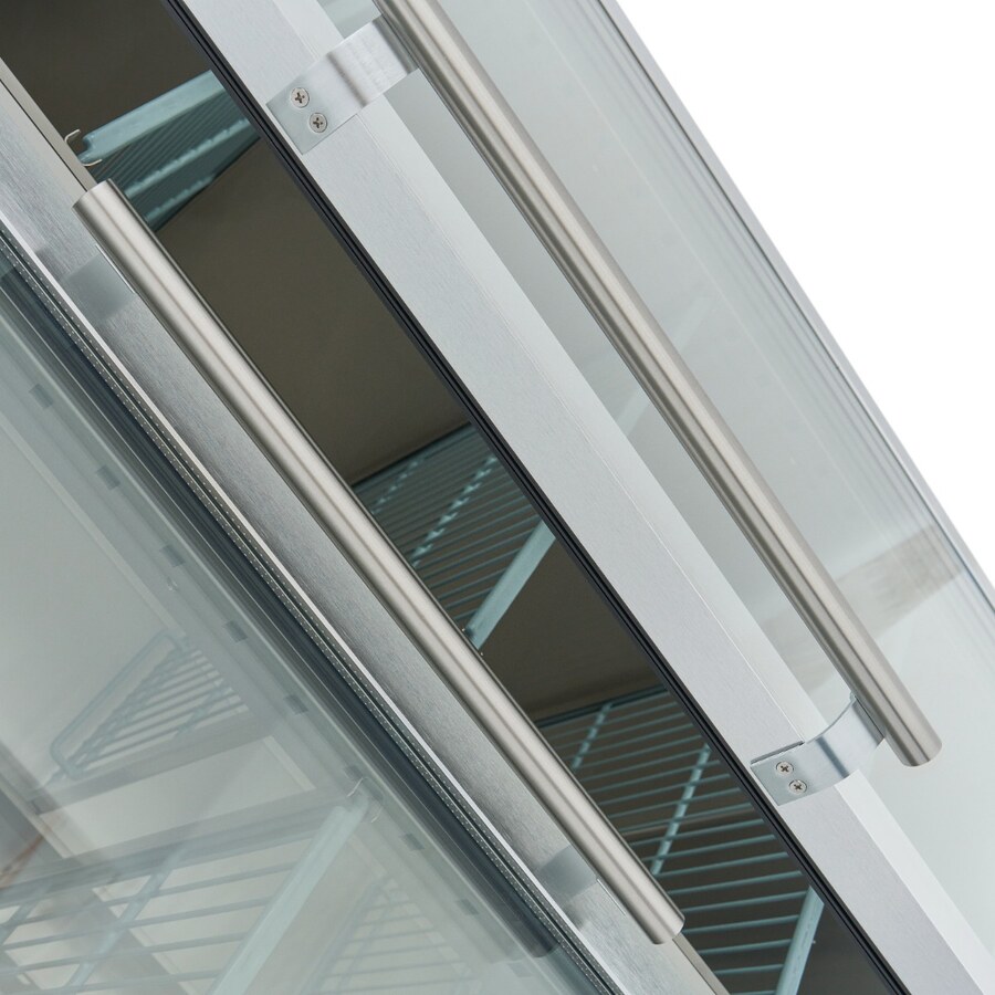 Maxima Gefrierschrank · 1200 l · 6 Einstellbare Regale (2/1 GN) · Rostfreier Stahl · mit Glastür · 09400018