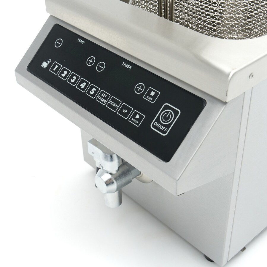 Maxima Frituurpan · 8 L · 1 Mand · Inductie · Liftsysteem · met Tapkraan · 09371450