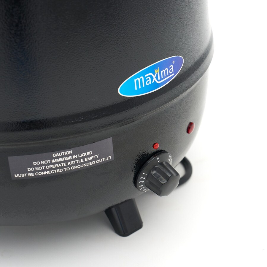 Maxima Suppenkessel – 13 l – Herausnehmbarer Innentopf – mit integriertem Deckelklappfach & Löffelaussparung · 09306150