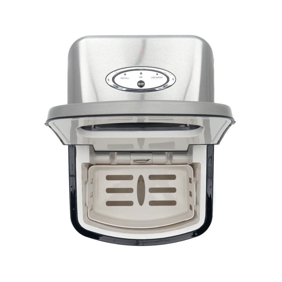 Maxima Eiswürfelmaschinen · 10-12 kg/Tag · Kugelwürfel · Luftgekühlt · Silber · 09100500