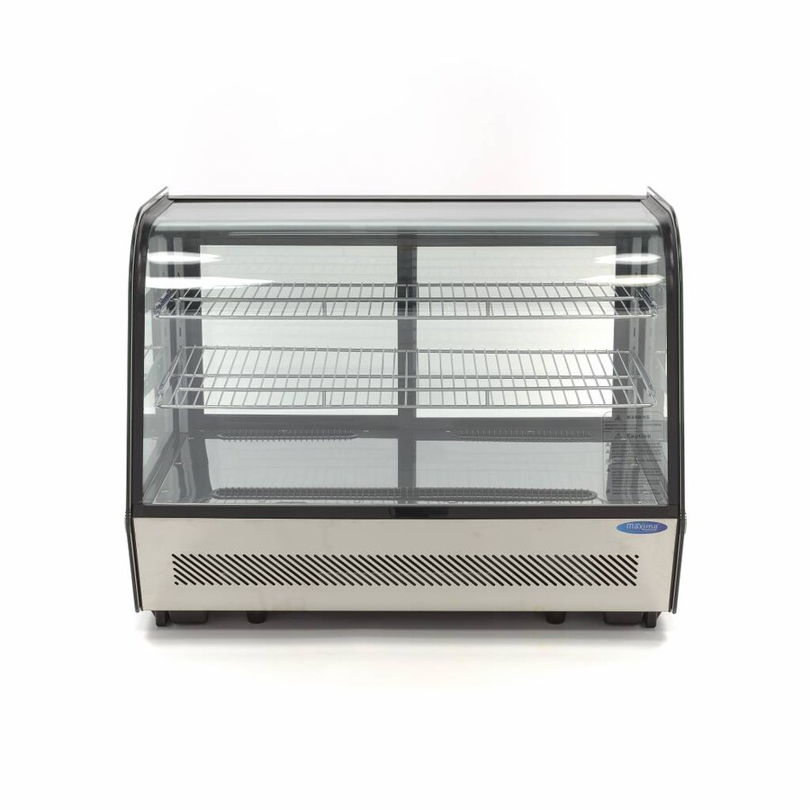 Maxima Glastürkühlschränke · 160 l · 88 cm · Hintere Schiebetüren · 09400850