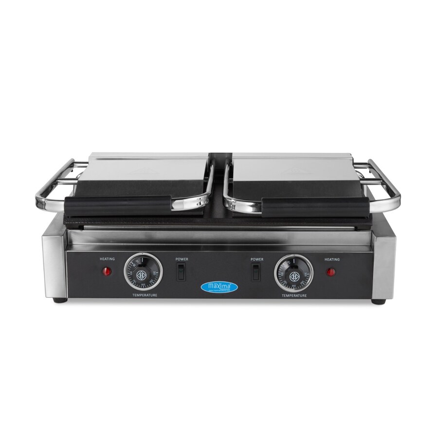 Maxima Kontaktgrill · Glatte · Doppelgrillplatte · 2 x 22 cm · 09300437