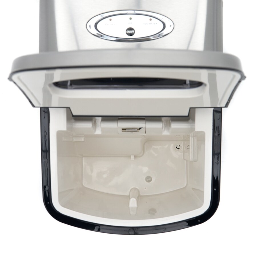 Maxima Eiswürfelmaschinen · 10-12 kg/Tag · Kugelwürfel · Luftgekühlt · Silber · 09100500