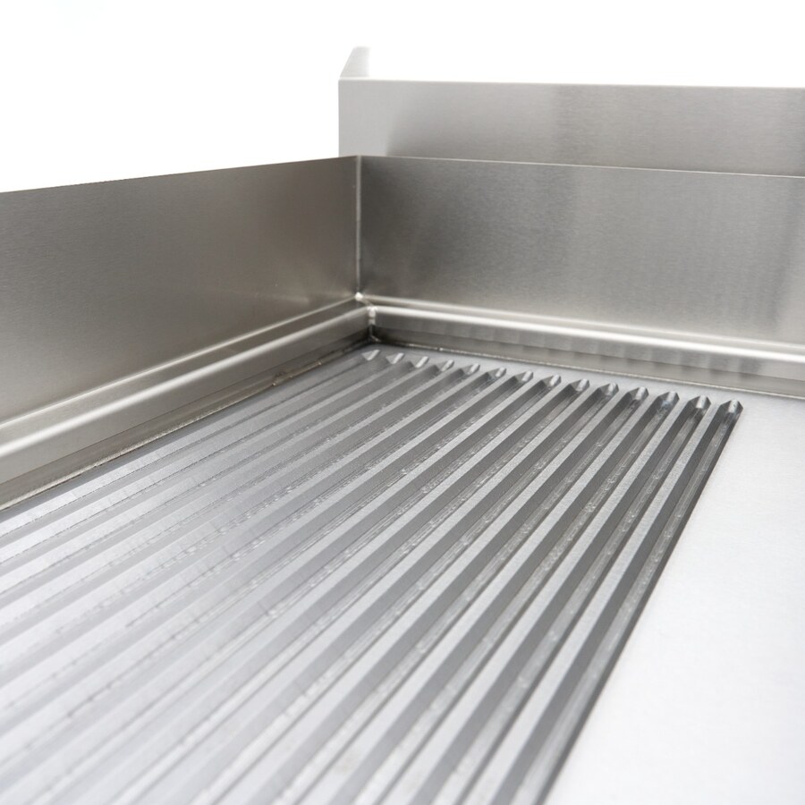 Maxima Induktions-Grillplatte 700 · Glatt & Gerillt · 10.000 W · Doppel · Mit Untergestell · 09371100