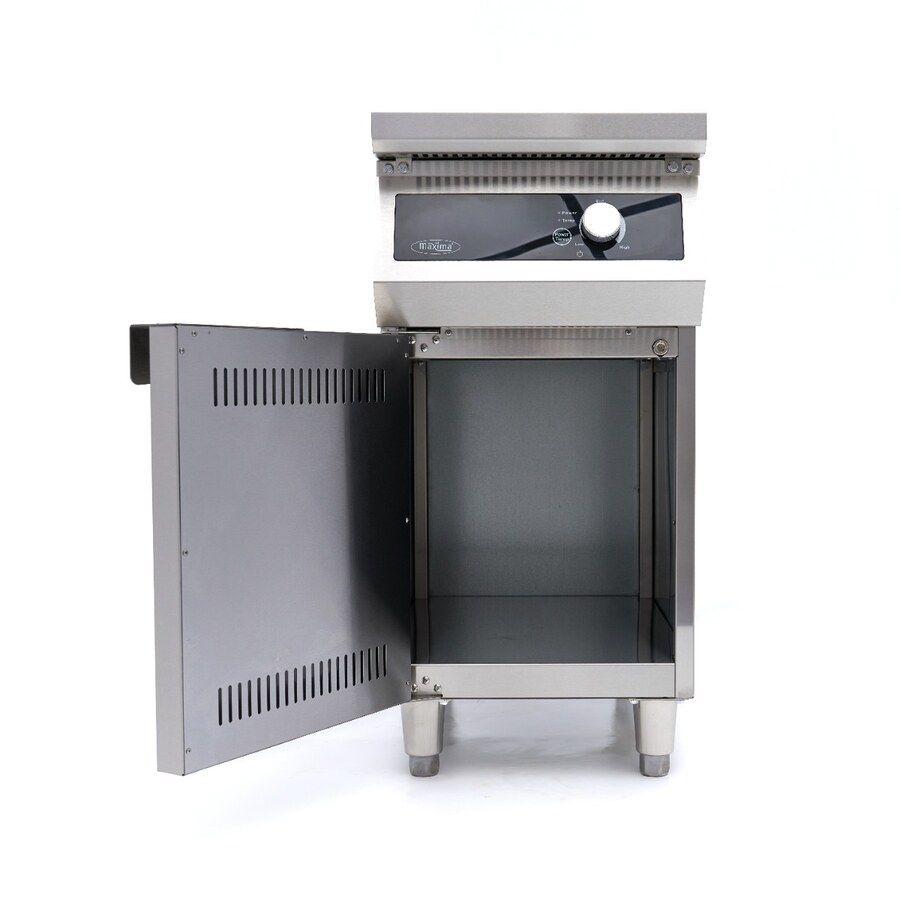 Maxima Induktions-Wokkocher 700 – Ø28cm – 5000W – mit Untergestell · 09371300