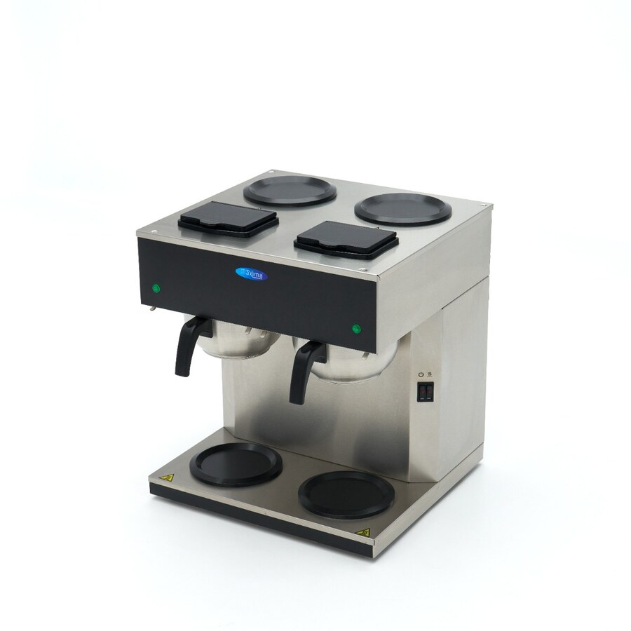 Maxima Filterkoffiezetapparaat · Dubbel · 2x 1,8 l · met Glazen Kan · 09365252