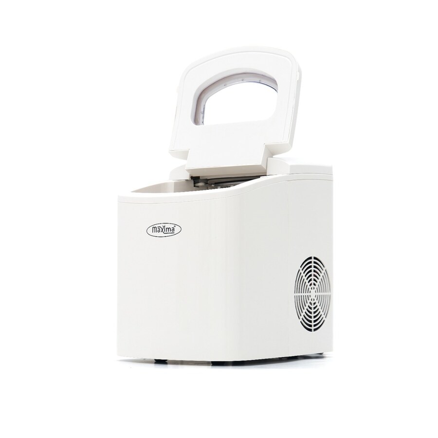 Maxima Eiswürfelmaschinen · 10-12 kg/Tag · Kugelwürfel · Luftgekühlt · Weiß · 09100505