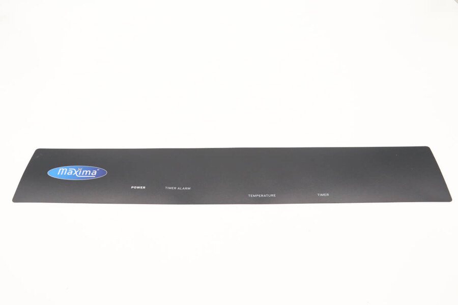 Maxima CONTROL PANEL STICKER – E 09374401