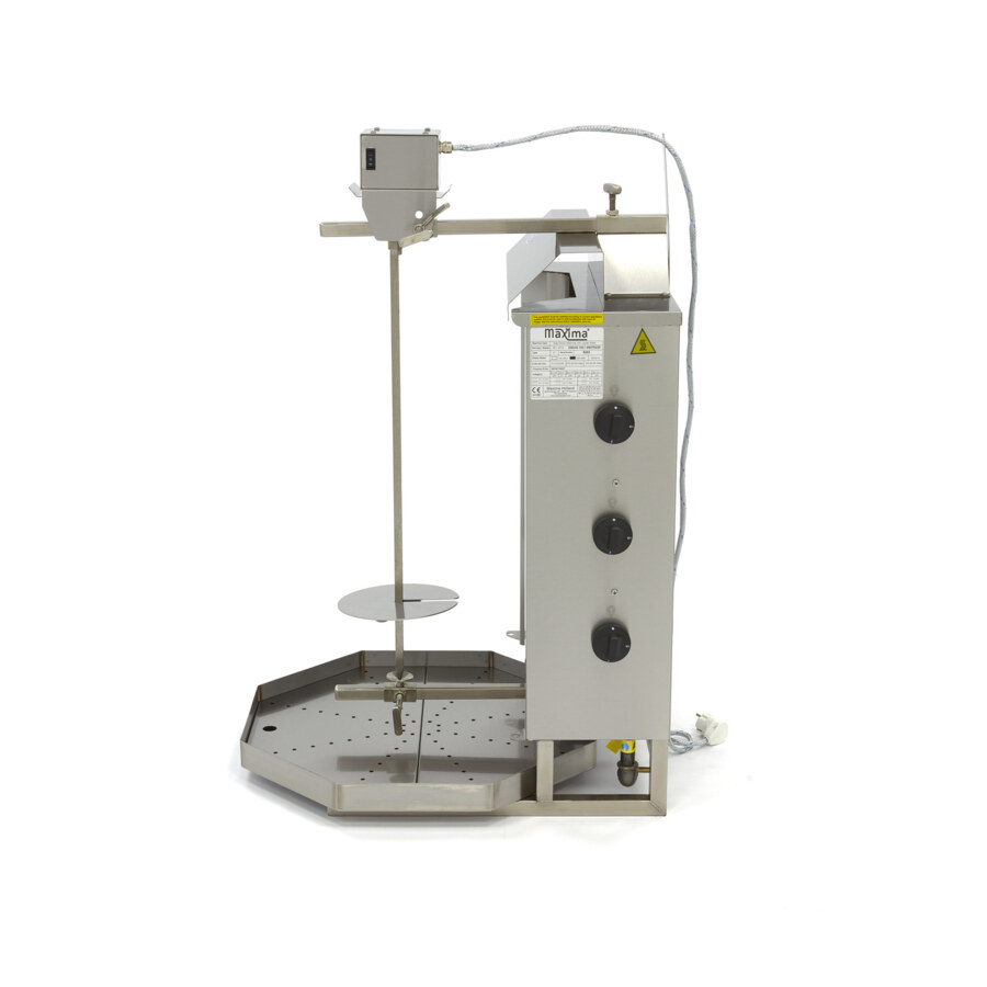 Maxima Dönergrill · 3 Brenner · 30 kg Fleisch · Gas · 09370225
