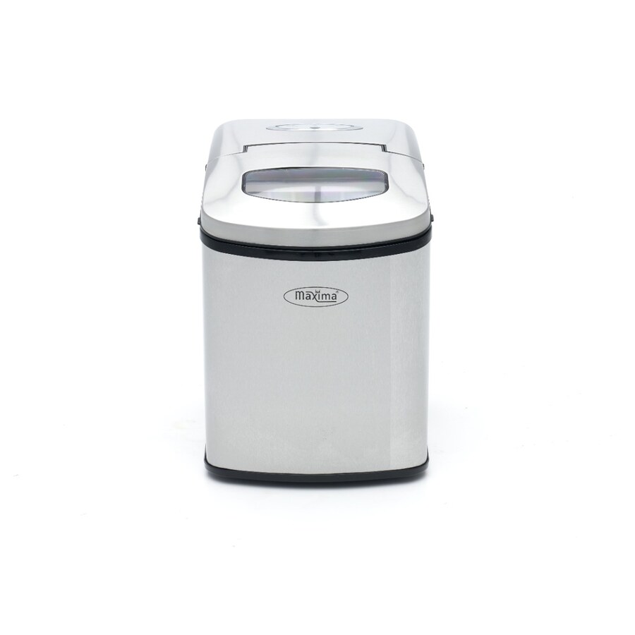 Maxima Eiswürfelmaschinen · 10-12 kg/Tag · Kugelwürfel · Luftgekühlt · Silber · 09100500