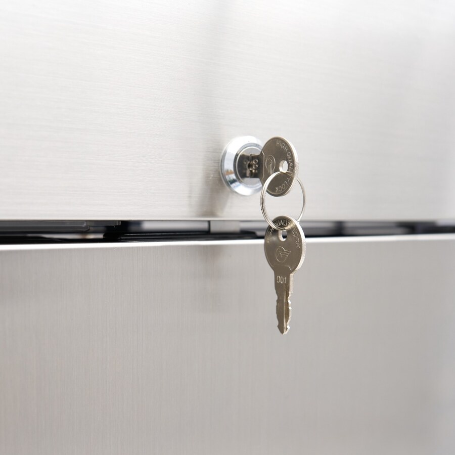 Maxima Kühlschrank · 400 l · 3 Einstellbare Regale · Rostfreier Stahl · auf Rädern · 09400131