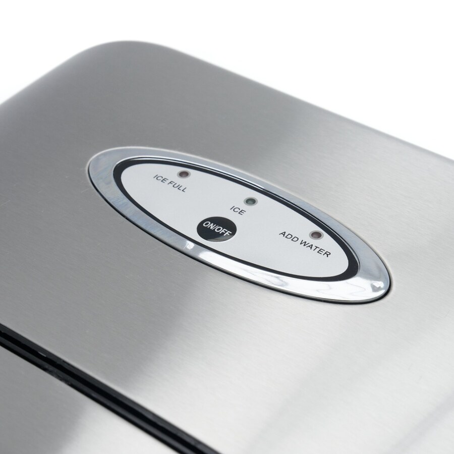 Maxima Eiswürfelmaschinen · 10-12 kg/Tag · Kugelwürfel · Luftgekühlt · Silber · 09100500