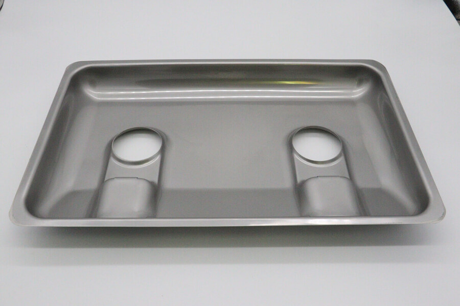 Maxima M700 GAS COOKER 80X70 – Edelstahl Brenner Sockel mit Pilot Öffnung · 09399003