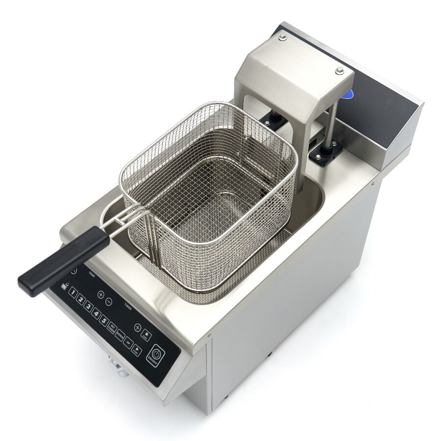 Maxima Frituurpan · 8 L · 1 Mand · Inductie · Liftsysteem · met Tapkraan · 09371450