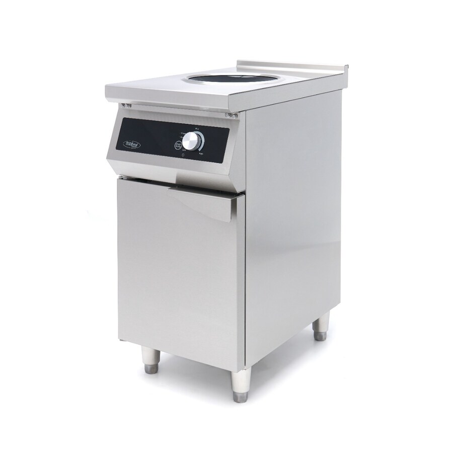 Maxima Induktions-Wokkocher 700 – Ø28cm – 5000W – mit Untergestell
