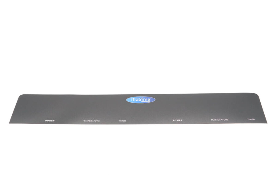 Maxima CONTROL PANEL STICKER – R 09374414