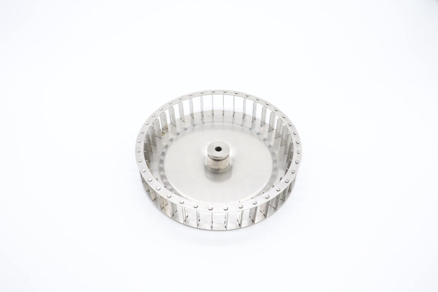 Maxima Lüfter für Oven 200X40 mm mit 38 Vanes und Doppelt Milling Nabe · 08563370
