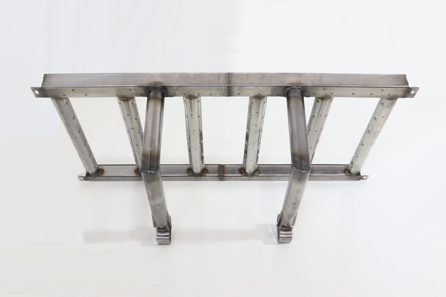 Maxima M900 GAS TILTING BRATT PAN 130L – Brenner Edelstahl Rohr W 6 Arm · 09398813