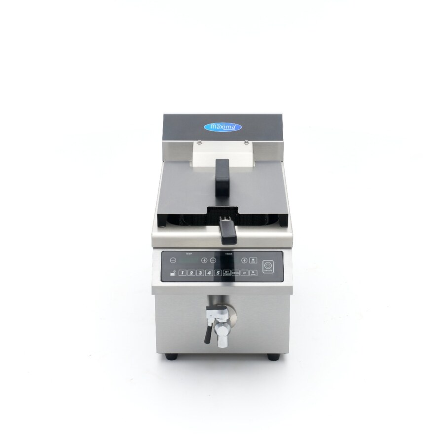 Maxima Frituurpan · 8 L · 1 Mand · Inductie · Liftsysteem · met Tapkraan · 09371450