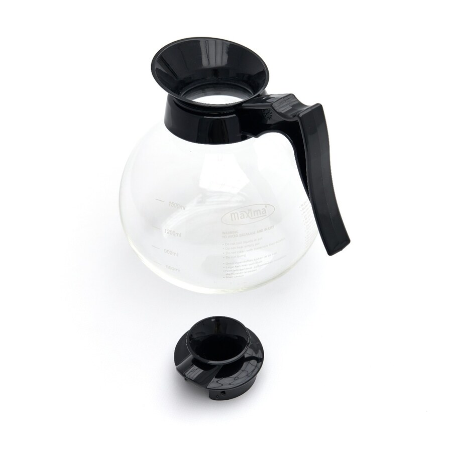 Maxima Filterkoffiezetapparaat · Dubbel · 2x 1,8 l · met Glazen Kan · 09365252
