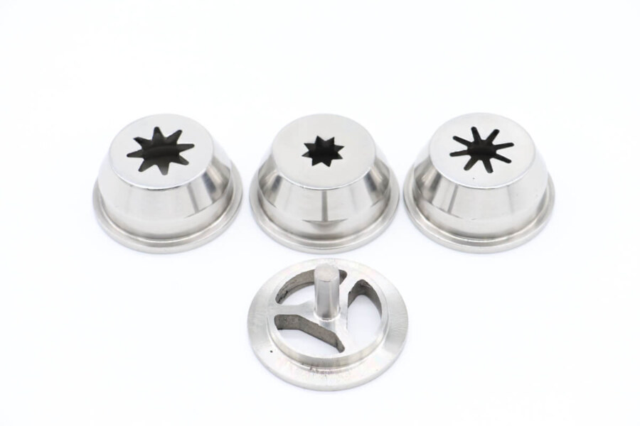 Maxima ASF15/20/25 – Edelstahl Churros Düse (Set aus 4 ) 09343485
