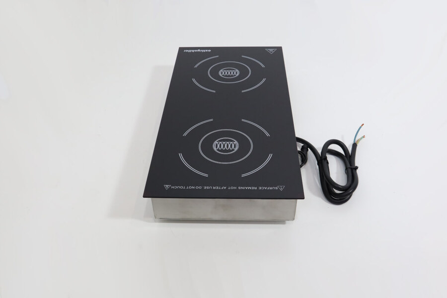 Maxima M700/900 Inductie COOKER – Compleet montage-eenheid (2 branders) · 09399170