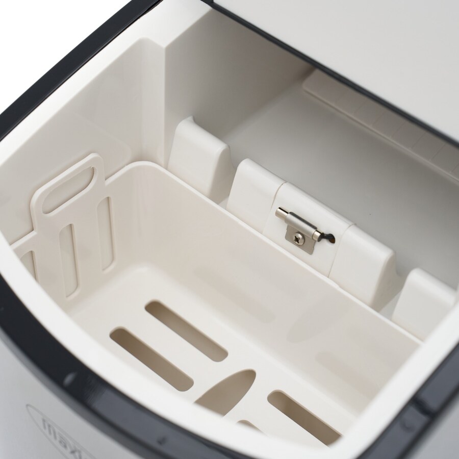 Maxima Eiswürfelmaschinen · 10-12 kg/Tag · Kugelwürfel · Luftgekühlt · Silber · 09100500