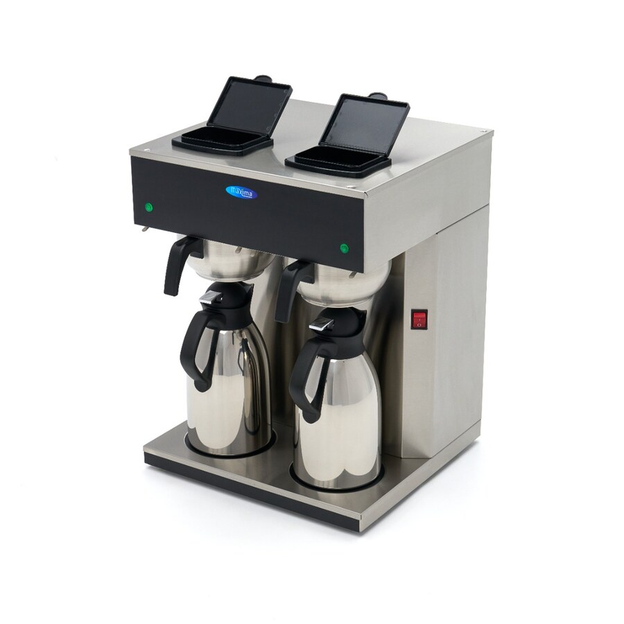 Maxima Filterkaffeemaschine · Doppel · 2x 2 l · mit Isolierkanne · 09365254